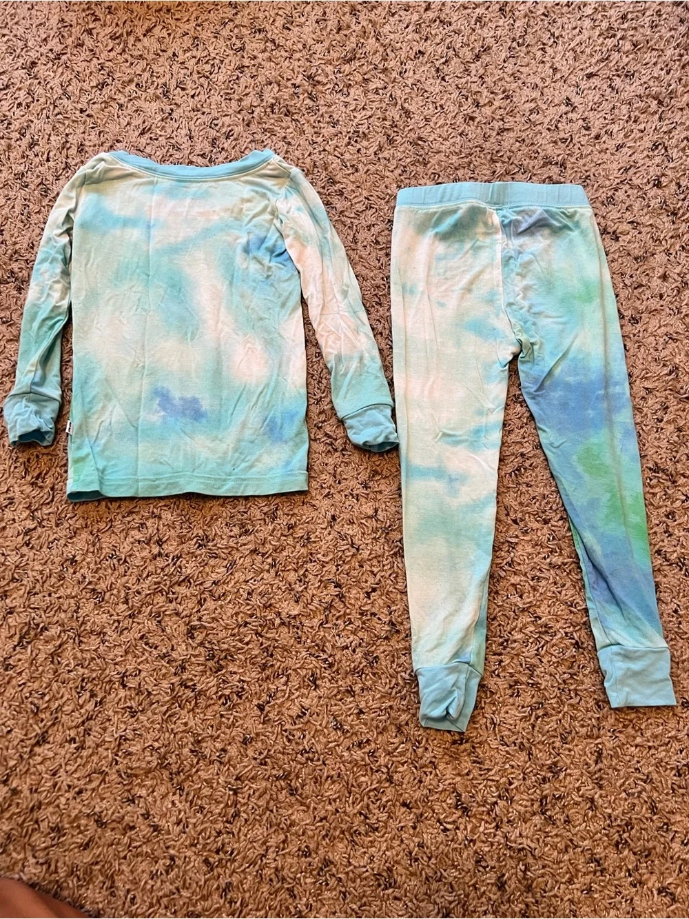 Little Sleepies 18-24 Months Tidal Pool Watercolor Pajamas